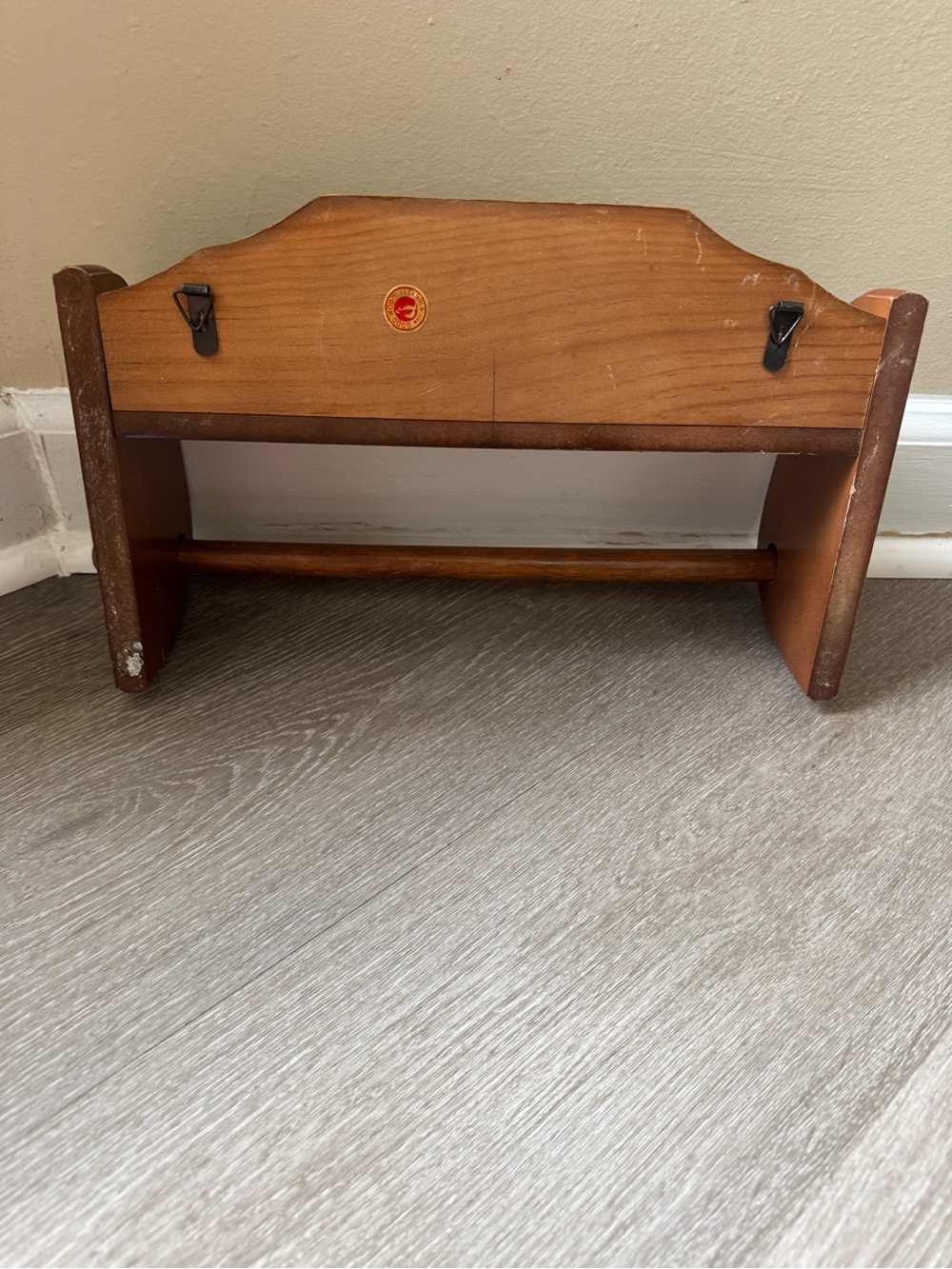 Vintage marmalade goose towel rack - Picture 3 of 3